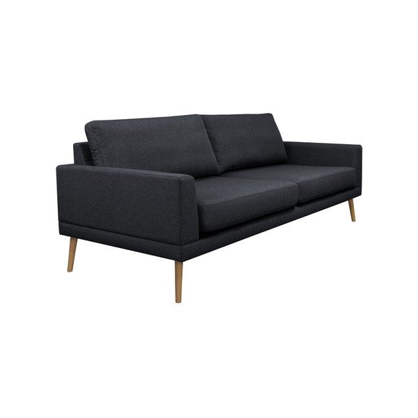 Černá trojmístná pohovka Windsor & Co. Vega-image-2