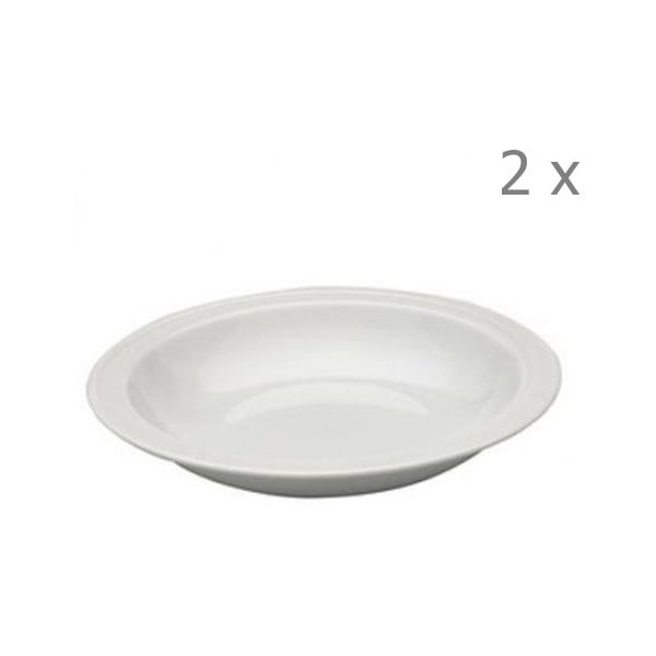 Set porcelánových hlubokých talířů Orion, 21,5 cm,  2 ks