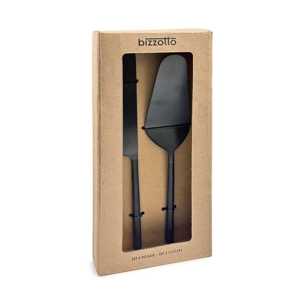 Комплект за сервиране на торта 2 бр. от неръждаема стомана Hestia – Bizzotto-image-2