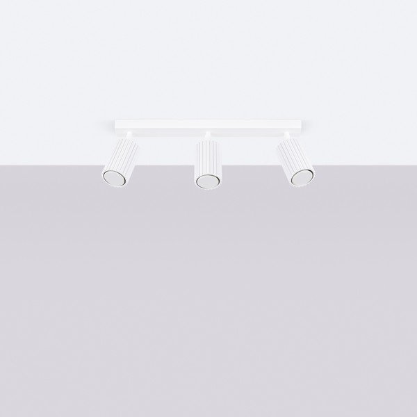 Бял прожектор 6,5x45 cm Gleam – Sollux-image-4