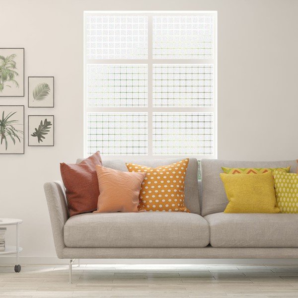 Стикер за прозорец 200x45 cm Square - Ambiance-image-1