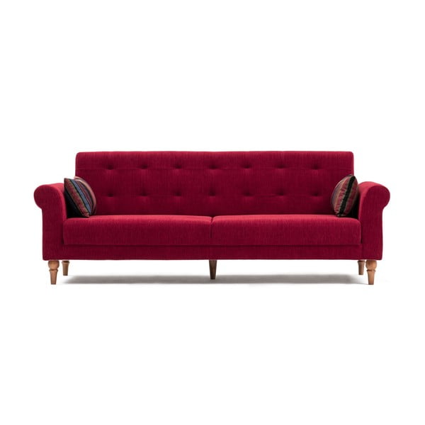 Червен разтегателен диван Gina Madona - Balcab Home