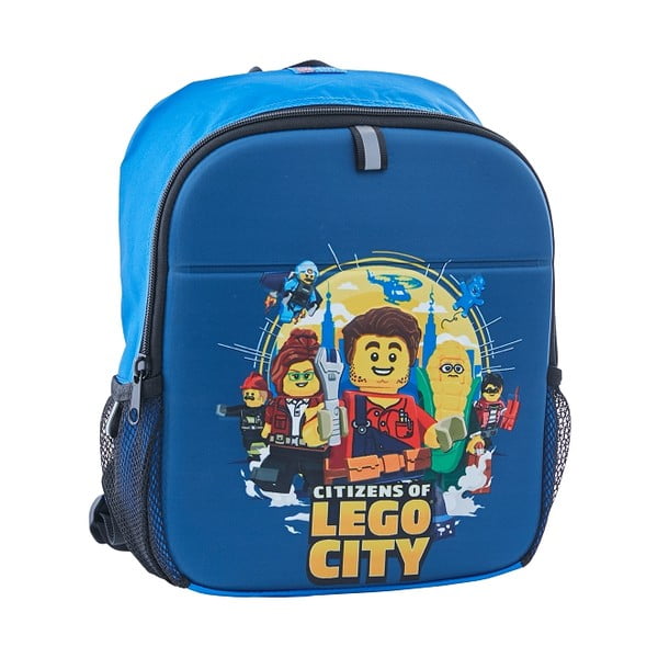 Тъмно синя детска раница , 8 л City Citizens - LEGO®