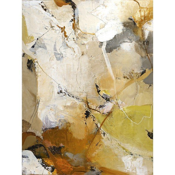 Печатна/с ръчно рисувани елементи върху платно картина 90x118 cm Everlast – Malerifabrikken