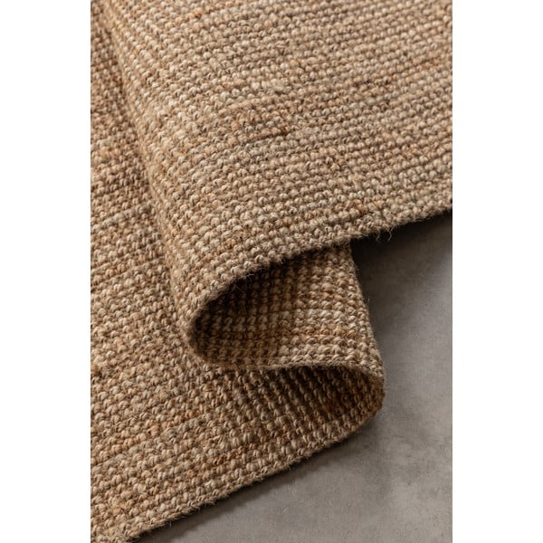 Килим от юта в естествен цвят 120x170 cm Bouclé - Hanse Home-image-3