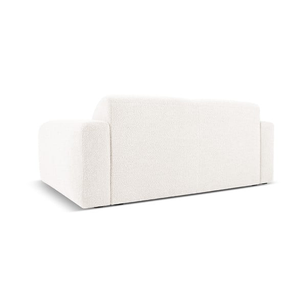 Бял диван от плат букле 170 cm Molino - Micadoni Home-image-3