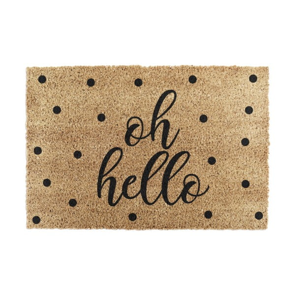 Изтривалка от кокосови влакна 40x60 cm Oh Hello – Artsy Doormats