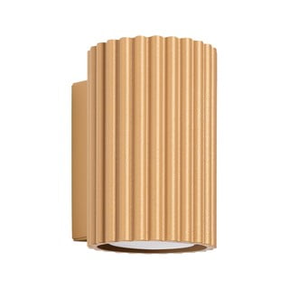 Стенна лампа в златист цвят Gleam – Nice Lamps