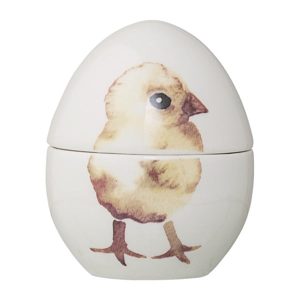 Декоративен керамичен буркан с форма на яйце Chick - Bloomingville