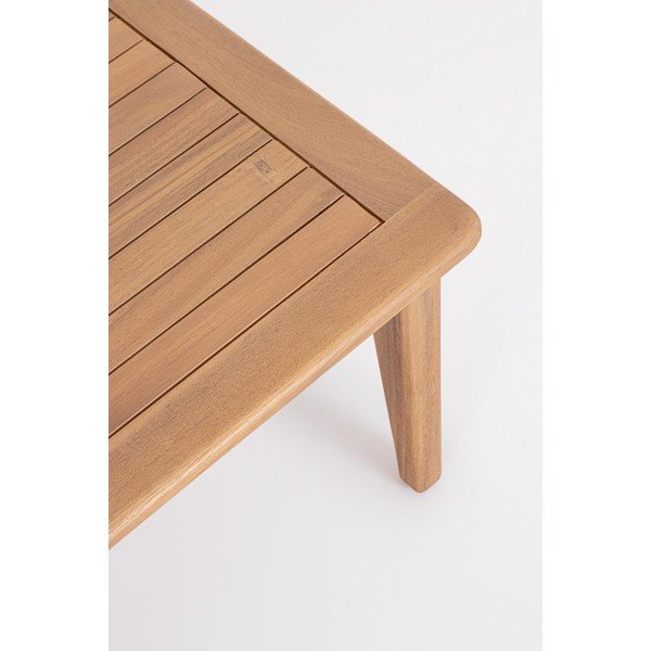 Градински комплект за отдих от масивна акация в естествен цвят за 4 Danubio – Bizzotto-image-3