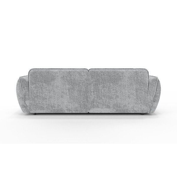 Светлосив шенилов ъглов диван (ляв ъгъл) Nelia – Ropez-image-4