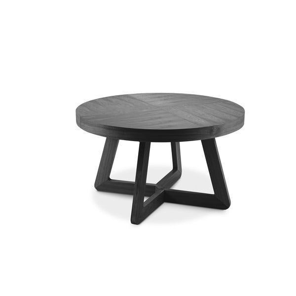 Сгъваема маса от черен дъб , ø 130 cm Bodil - Windsor & Co Sofas