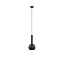 Черно висящо осветително тяло ø 20 cm Ciliana – CINQUE