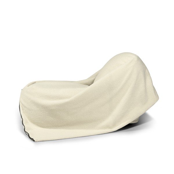 Кафяв детски пуф от букле Cocoon 100 – SLOWDOWN-image-4