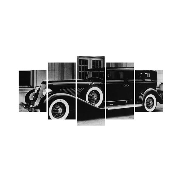 Vícedílný obraz Black&White no. 96, 100x50 cm