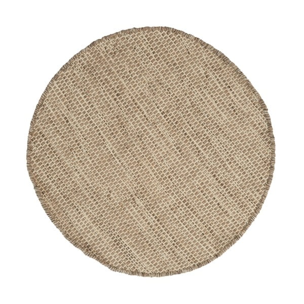 Vlněný koberec Asko Light Grey, 150 cm