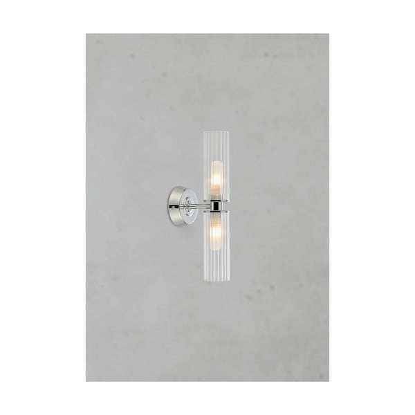 Стенна лампа в сребрист цвят Rimini – Markslöjd-image-1