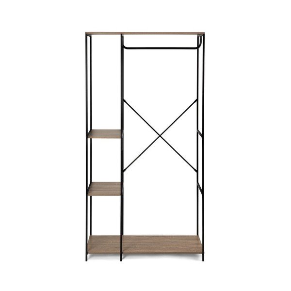 Черен стоманен комплект за коридор 90x170x40 cm Aris – Bonami Essentials