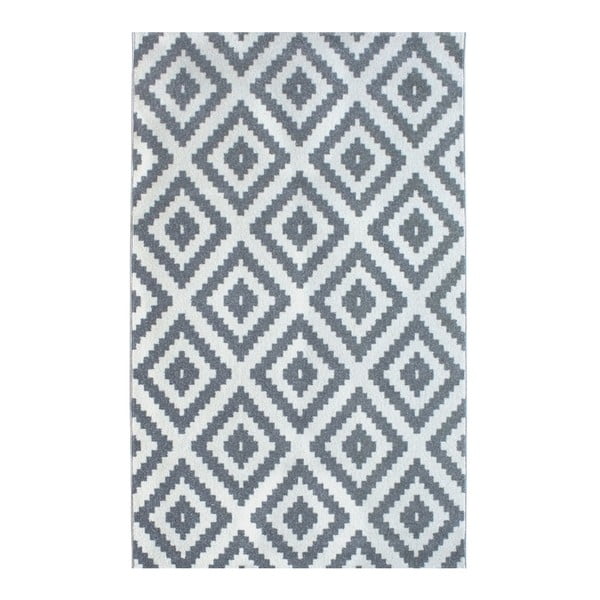 Сив и бял килим Razzo Mosaic, 150 x 230 cm - Unknown