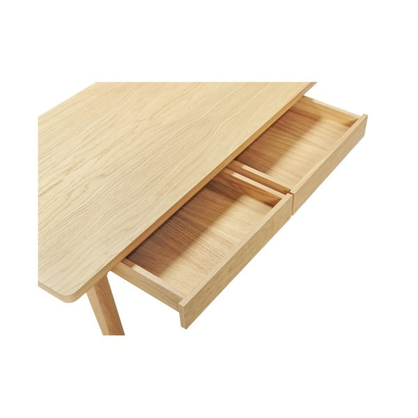 Масичка за кафе от декор от дъб в естествен цвят 60x120 cm Nice – Woodman-image-4