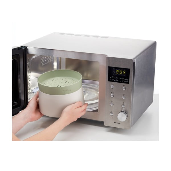 Пластмасов съд за готвене на ориз – Lékué-image-1