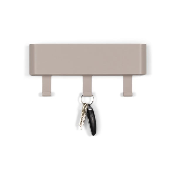 Сиво-бежова метална стенна закачалка с рафт Dax Play - Spinder Design-image-2