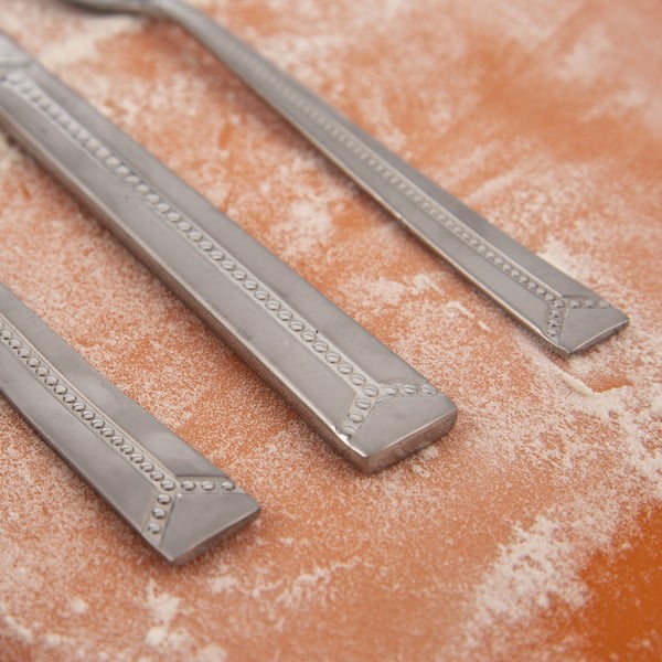 Прибори за хранене от неръждаема стомана в сребрист цвят 24 бр. Bright – Orion-image-2