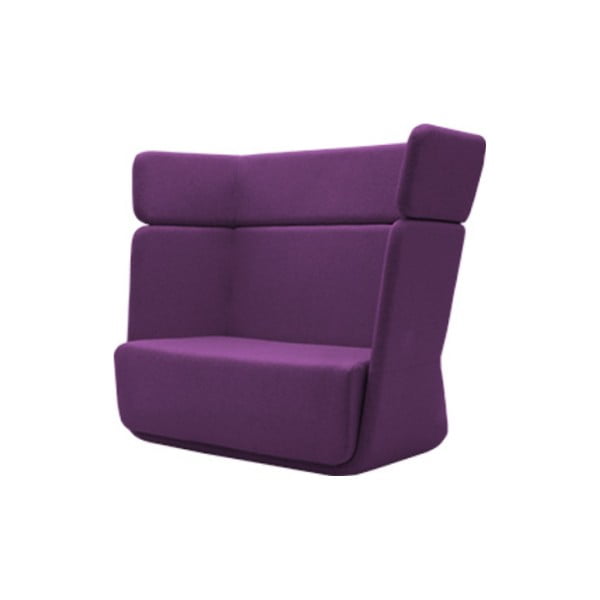 Тъмно лилав фотьойл кошница Vision Purple - Softline