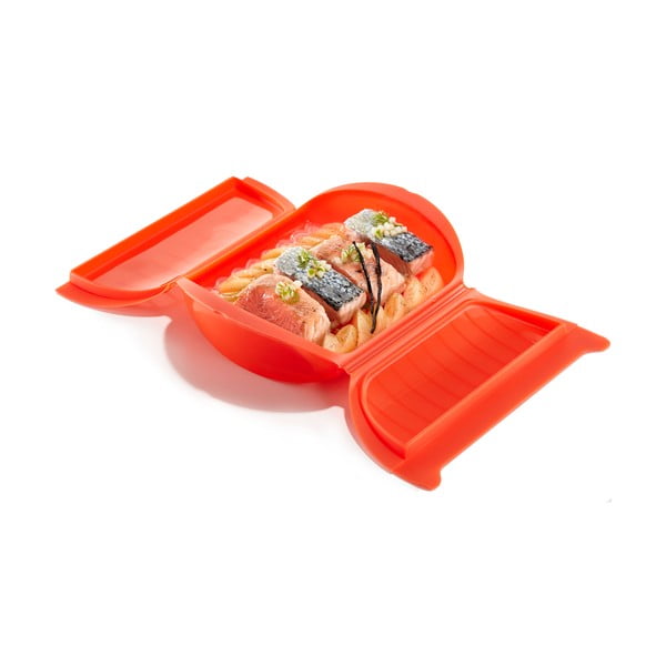 Силиконов съд за готвене на пара – Lékué-image-4