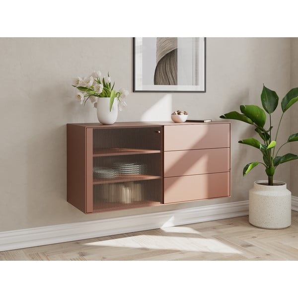 Висяща витрина в тухлен цвят 120x59 cm Edge от Hammel - Мебели Hammel-image-1