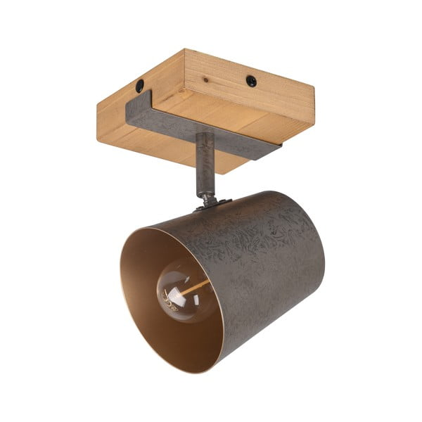 Прожектор в тъмносив и естествен цвят Bell – Trio-image-3