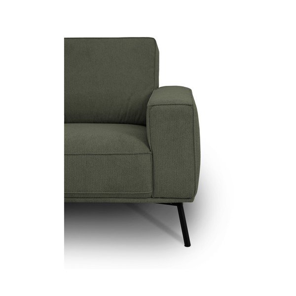 Тъмнозелен шенилов ъглов диван (ляв ъгъл/L форма) Amsterdam – Scandic-image-4