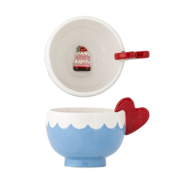 Светлосиня глинена чаша 220 ml Lively – Bloomingville-image-3