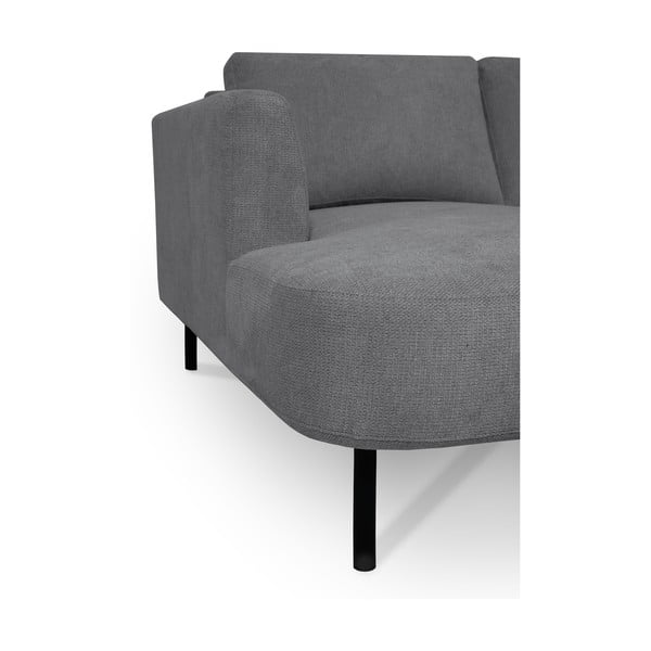 Тъмносив ъглов диван (десен ъгъл/"U" форма) Hero – Scandic-image-4