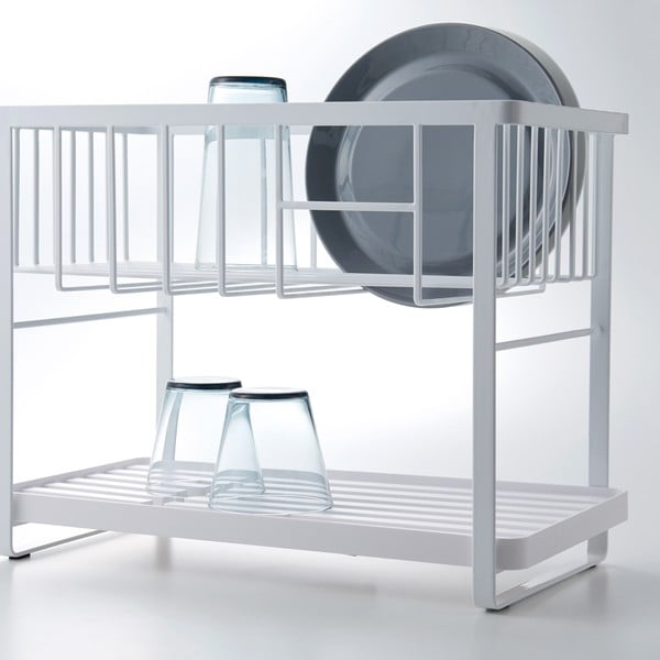 Двуетажна метална стойка за оттичане Tower - YAMAZAKI-image-4