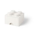 Бяла квадратна кутия за съхранение - LEGO®