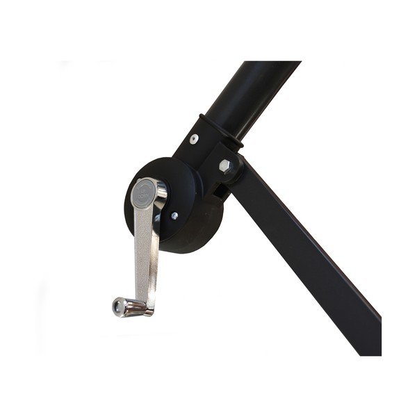 Сив чадър ø 300 cm Free Pole - Rojaplast-image-1