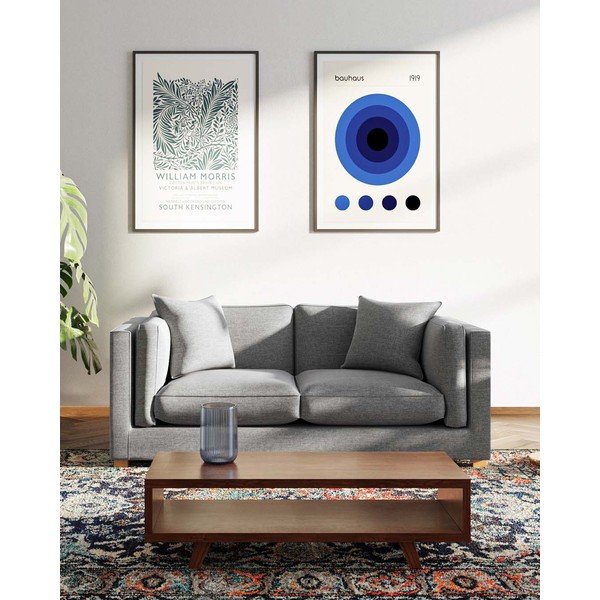 Сив диван 195 cm Pomo - Ame Yens-image-3