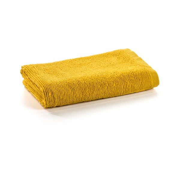 Жълта памучна кърпа за баня , 70 x 140 cm Miekki - Kave Home