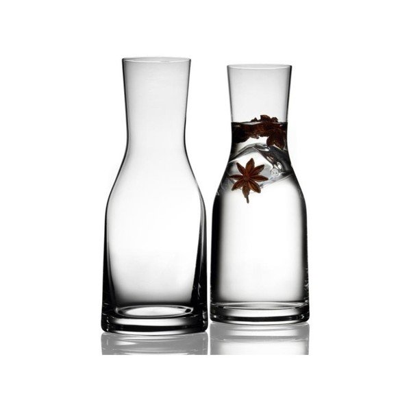 Комплект от 2 кристални стъклени декантера за вода Fluidum, 300 ml - Bitz-image-3