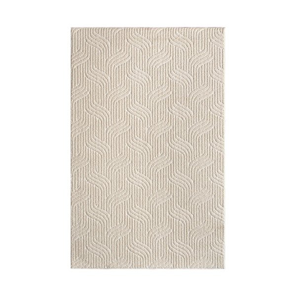 Кремав килим подходящ за пране 150x230 cm Loopy – Mila Home