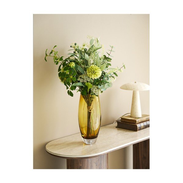 Оранжева стъклена ваза (височина 32 cm) – House Nordic-image-1