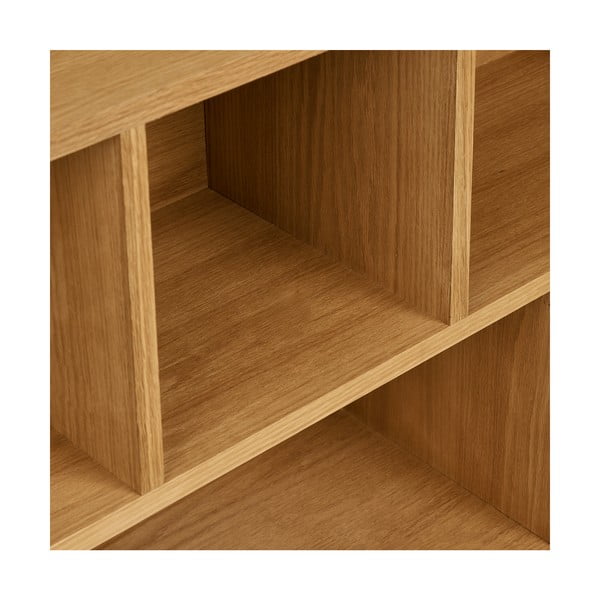 Библиотека от декор от дъб  в естествен цвят 30x104,5x112 cm Oshawa – House Nordic-image-4