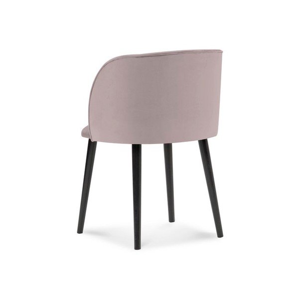 Розов трапезен стол с кадифена тапицерия Aurora - Windsor & Co Sofas-image-2