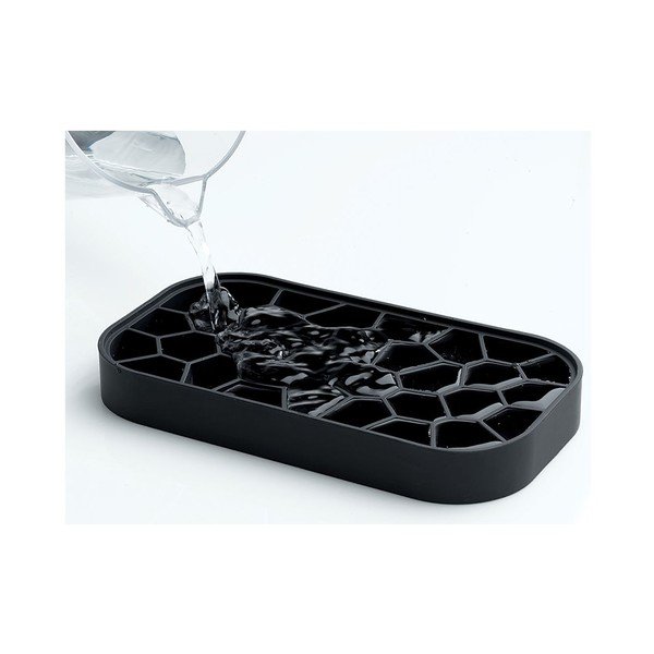 Черен охладител с ледогенератор Лед - Lékué-image-1