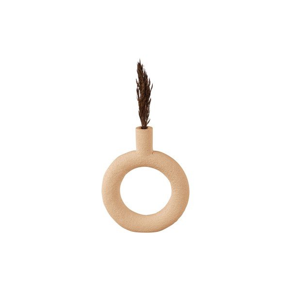 Светлокафява ваза Ring - PT LIVING-image-1