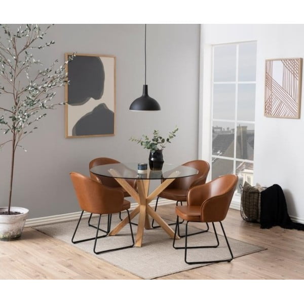 Кръгла маса за хранене ø 119 cm Heaven - Actona-image-1