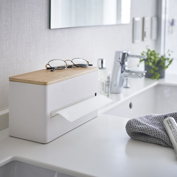 Метална кутия за носни кърпички Rin - YAMAZAKI-image-1