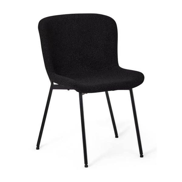 Черни трапезни столове в комплект 2 броя Teddy – Furnhouse
