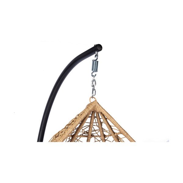 Висящ фотьойл от изкуствен ратан в естествен цвят Noela - Bonami Selection-image-4